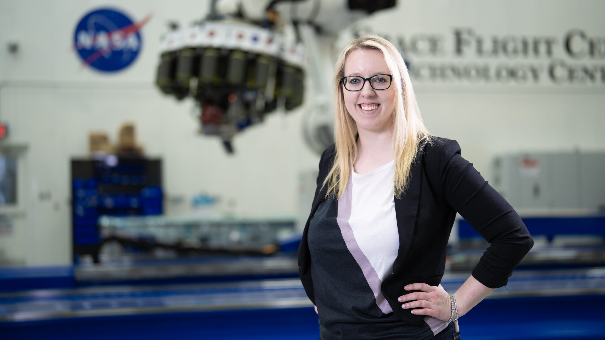 Casey Wolfe is developing and producing the next generation payload adapter for NASA’s SLS (Space Launch System) super-heavy lift rocket. The adapter is made with some of the world’s most advanced composite manufacturing techniques.