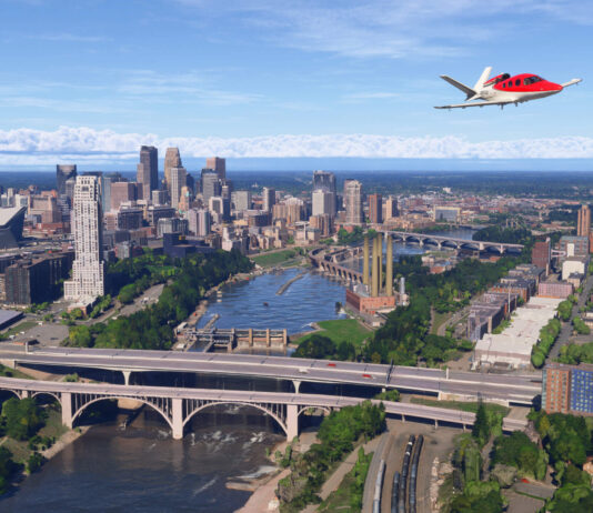 Microsoft Flight Simulator City Update 15 Launches for Midwest States City Update 15 - Minneapolis