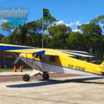Microsoft Flight Simulator Unveils Local Legend: CAP-4 Paulistinha Microsoft Flight Simulator 2024. CAP-4 Paulistinha keyart.