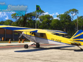 Microsoft Flight Simulator Unveils Local Legend: CAP-4 Paulistinha Microsoft Flight Simulator 2024. CAP-4 Paulistinha keyart.