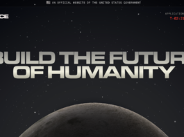 NASA and OPM Launch New NASA Force Website for Job Applications Image showing NASA Force.gov website homepage