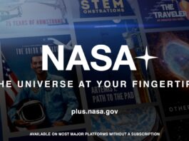 NASA Streams Live Coverage and Content on Prime Video NASA+ logo