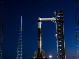 Media Invited to SpaceX’s 33rd ISS Resupply Launch A SpaceX Falcon 9 rocket, with the company’s Dragon spacecraft, stands in a vertical position at Space Launch Complex 40 at Cape Canaveral Space Force Station in Florida on Tuesday, March 19, 2024