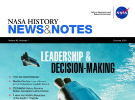 NASA Summer 2025: Historical Updates and Highlights Cover page for News and Notes Volume 42 Number 2