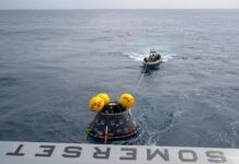 NASA Prepares for Orion Water Recovery Before Artemis II NASA Trains for Orion Water Recovery Ahead of Artemis II Launch - NASA