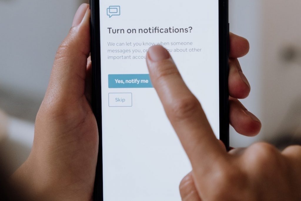 Time sensitive message error on iPhone
