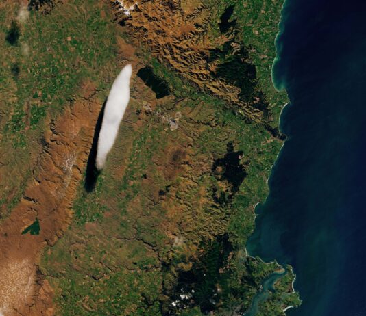 NASA Spotlights an Unusual Lenticular Cloud Formation A part of New Zealand