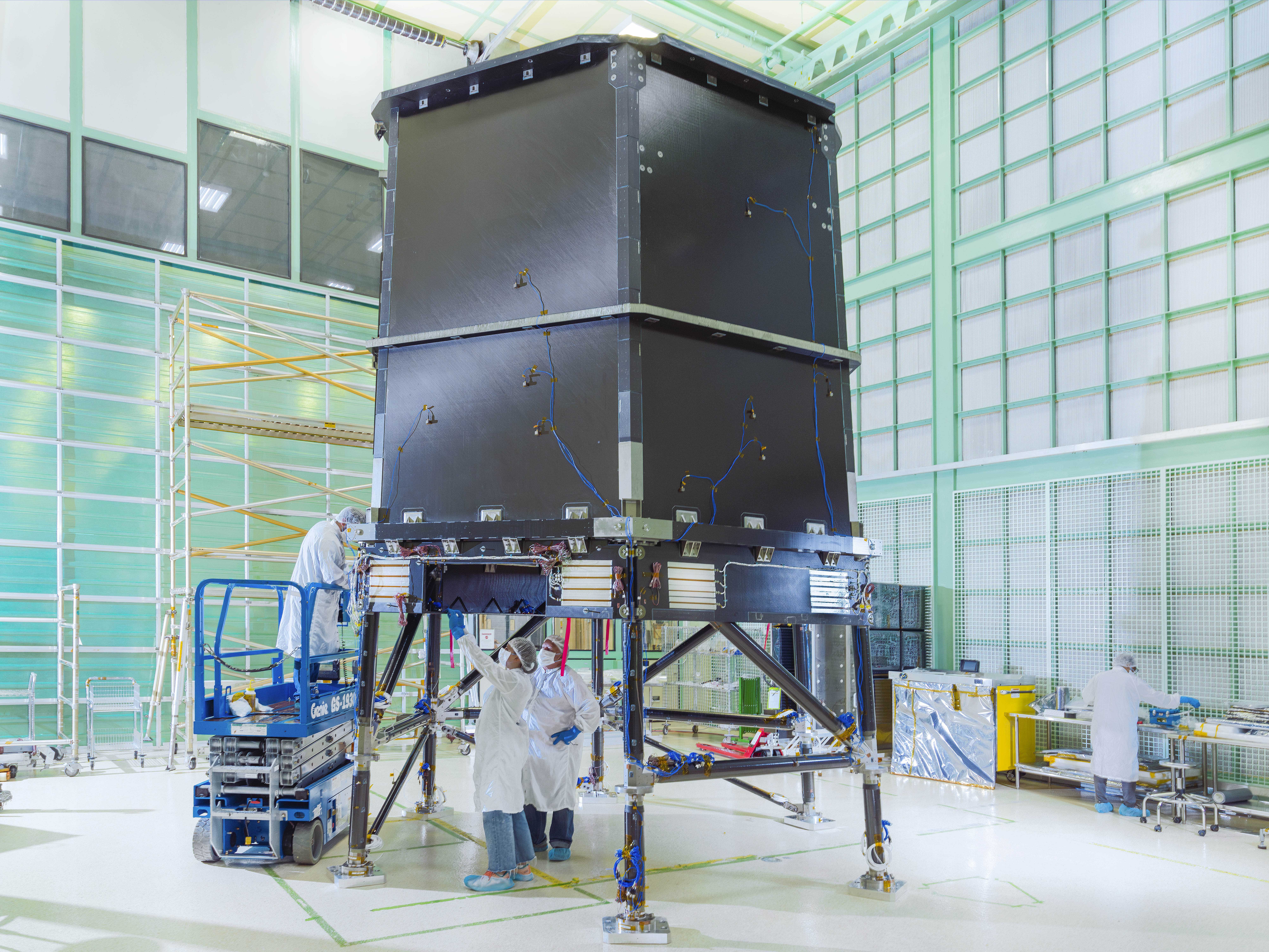 NASA’s Roman Space Telescope’s ‘Exoskeleton’ Whirls Through Major Test - NASA