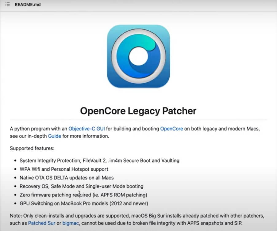 OpenCore Legacy