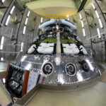 NASA Conducts Tests on Artemis II Orion Spacecraft Image shows Orion spacecraft