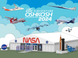 LIVE: NASA Joins Oshkosh Aviation Event An illustration shows NASA