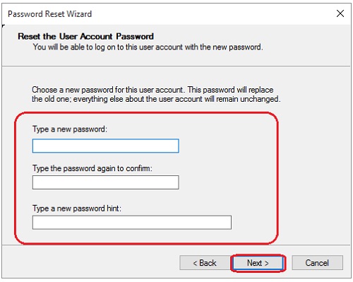 Password Reset Disk