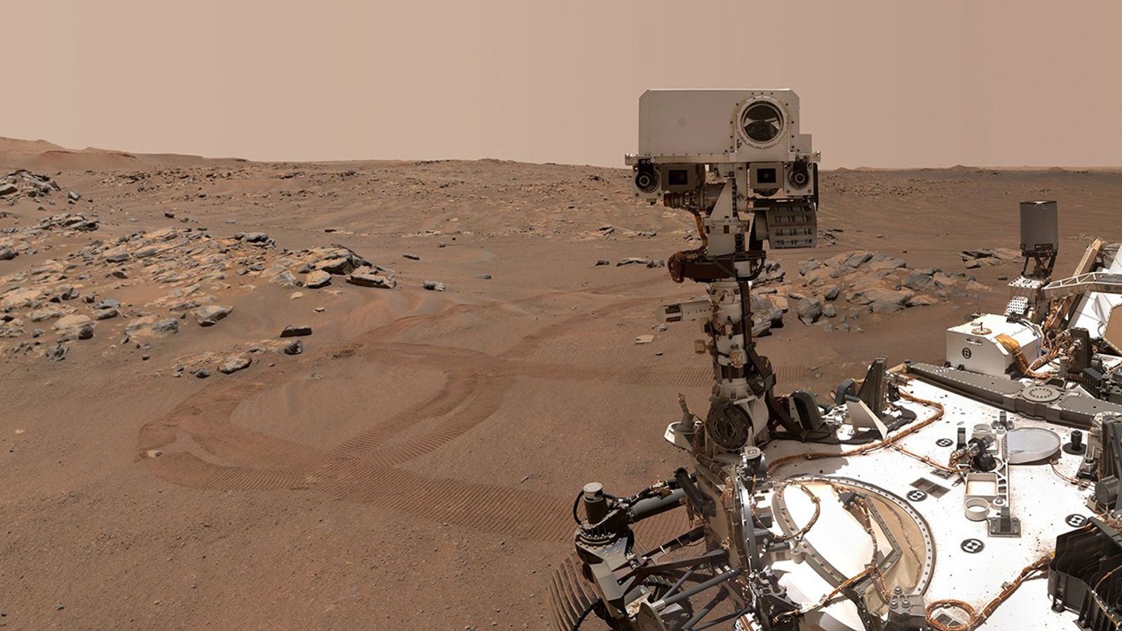 NASA’s Perseverance Mars rover took this selfie on September 10, 2021, the 198th Martian day, or sol of its mission.