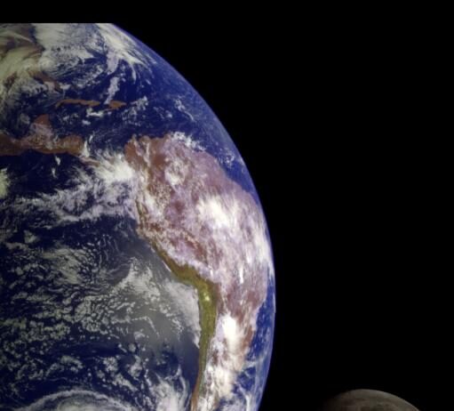 NASA’s Role in Latin American Aerospace: A Historical Overview Composite image of Earth and the Moon as seen by the Galileo spacecraft