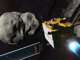 NASA’s Data Shields Earth from Asteroid Threats This illustration depicts NASA