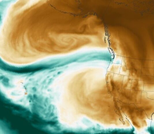Pacific Rain Soaks U.S. Northwest – NASA Reports Pacific Moisture Drenches the U.S. Northwest