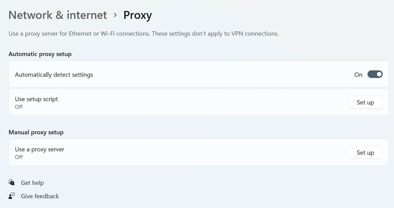 How To Manually Setup Proxy Server In Windows 11?