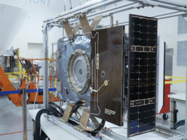 NASA’s PUNCH Mission Prepares by Testing Solar Panels Pre-Launch Image shows a solar array extending