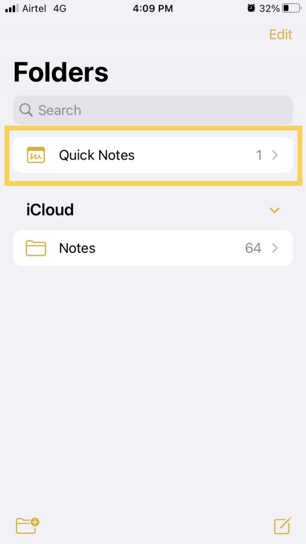 How To Enable And Use Quick Note On iPhone In iOS 16 - Hawkdive.com