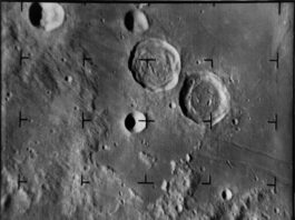 Ranger 8’s Lunar Images Influenced Apollo Landing Spots 60 Years Ago Black and white image of the Moon