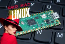 Top Essential Terminal Commands Every Ubuntu User Should Know keyboard with Red Hat Linux logo.