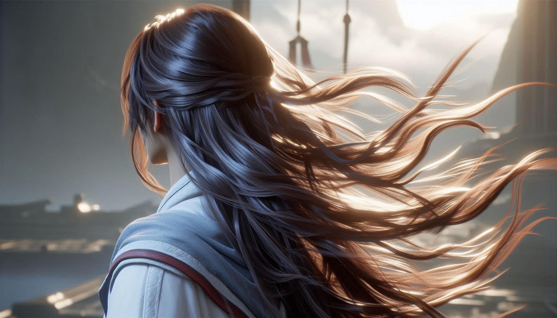 Top Hair Simulation Solutions for Games | Real-Time Hair Movement with Houdini