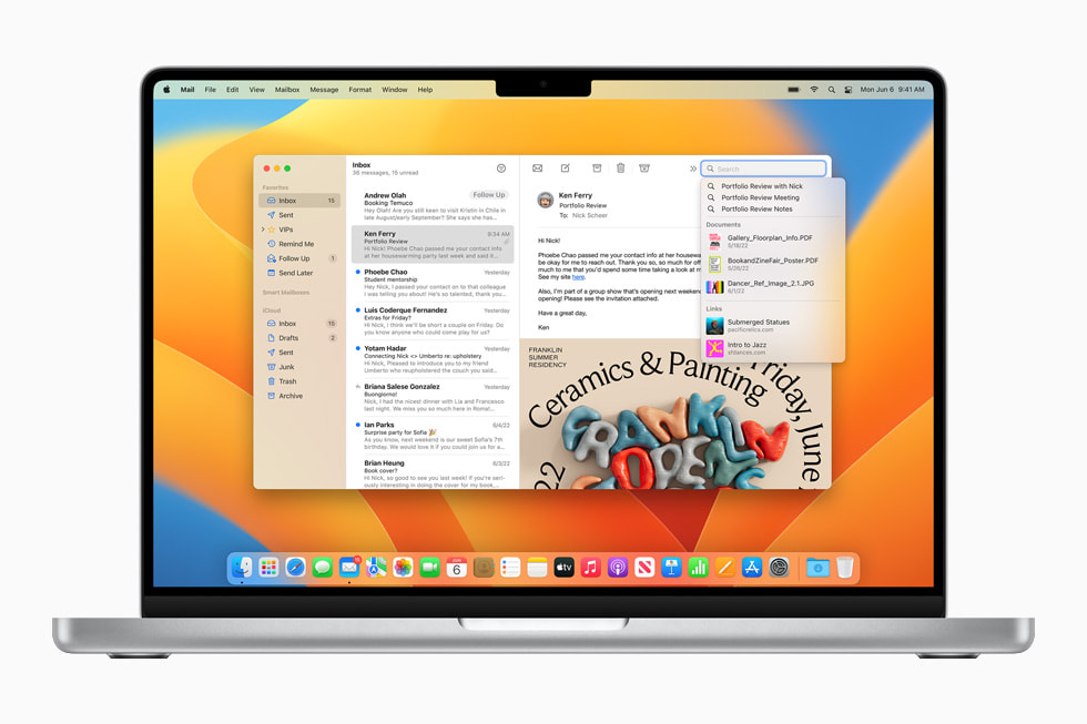 Reminders app on macOS Ventura