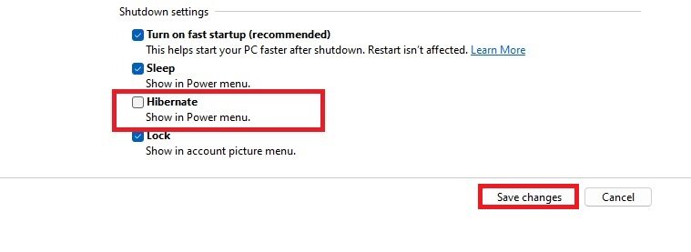 Remove Hibernate, Disable Hibernate, Turn off Hibernate
