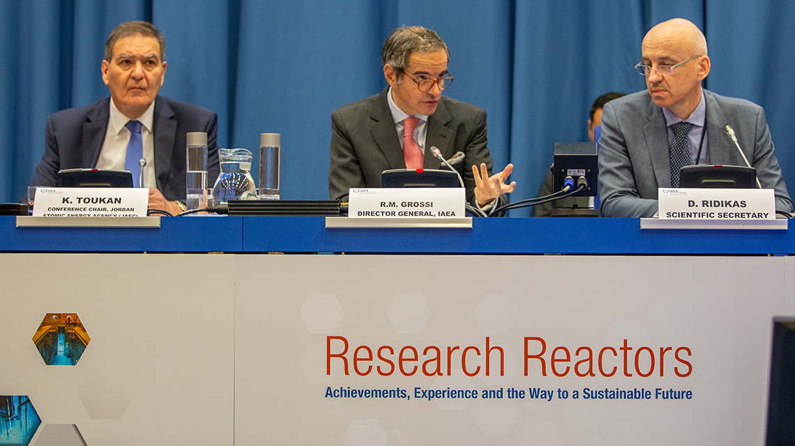 research reactors conference 111124 1140x640.jpg IAEA Hosts International Conference on Research Reactors