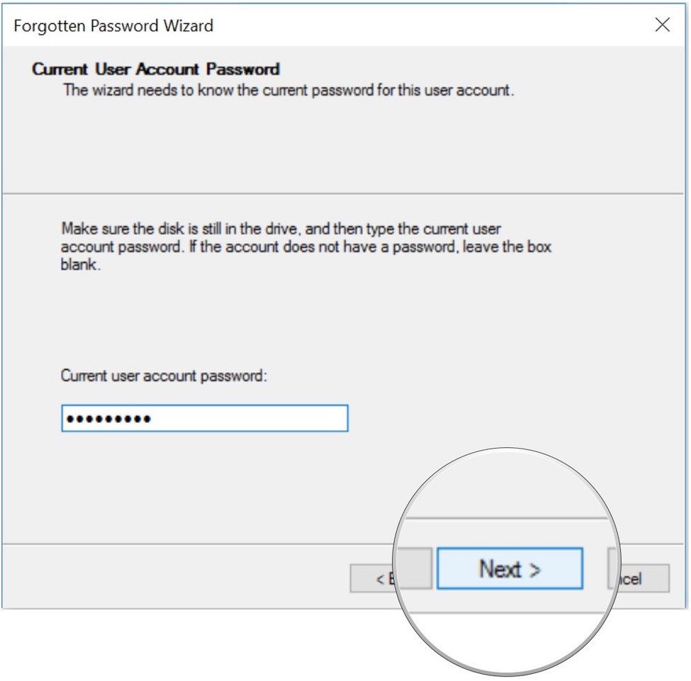 Password Reset Disk