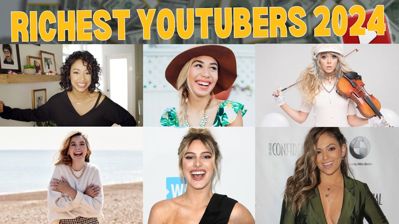 richest female youtubers in 2024