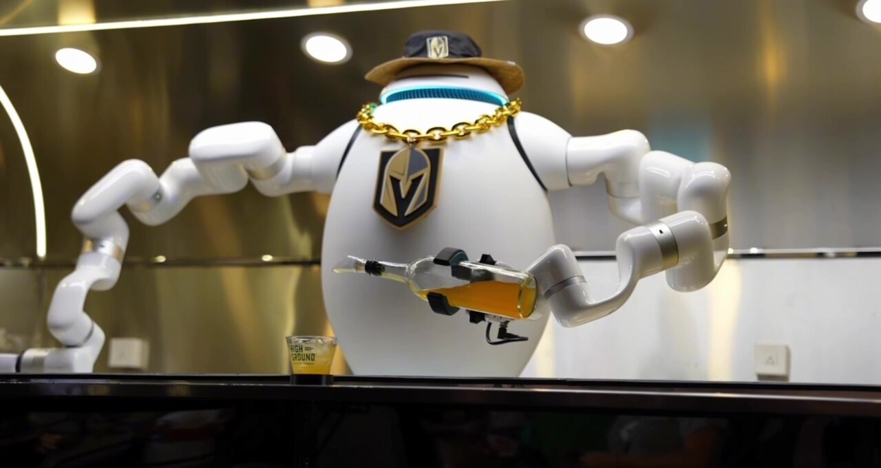 richtech kv.jpg Cheers to AI: ADAM Robot Bartender Makes Drinks at Vegas Golden Knights Game