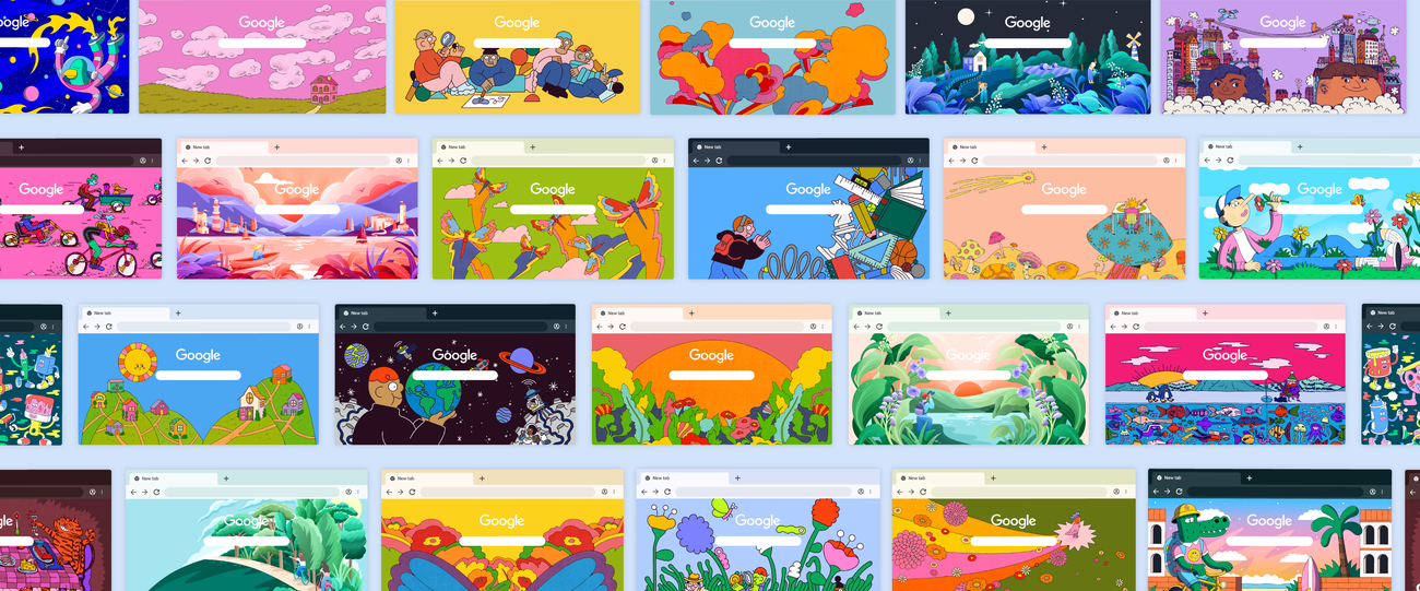 rising artists blog header.width 1300.png 6 new Chrome themes from our Rising Artists Series