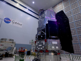 NASA Plans September Launch for Roman Space Telescope Mission The Roman observatory in a clean room