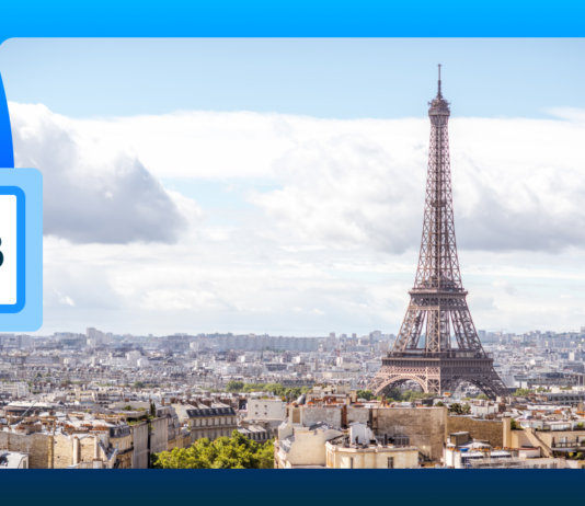 Salesforce Invests $2 Billion in France to Boost AI Development View of the Eiffel Tower in France.