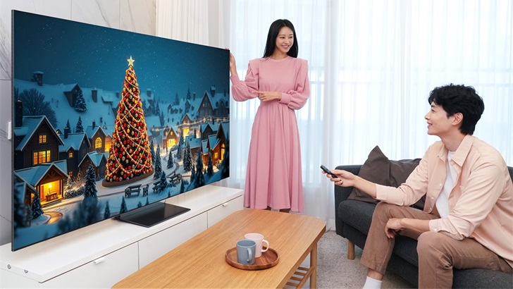 Samsung Unveils Generative Wallpaper, Offering Personalized 4K Images on Its AI TVs