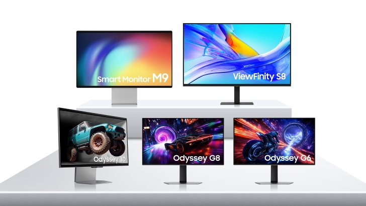 Samsung’s New 2025 Monitors Bring AI Capabilities, Gaming Performance and Enhanced Productivity to CES