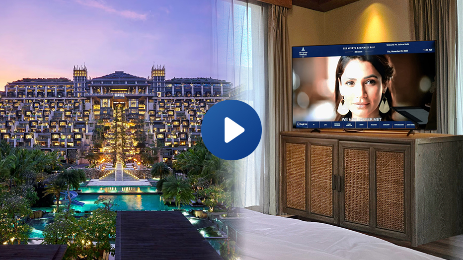 [Video] Inside a Seamless Luxury Stay at The Apurva Kempinski Bali With Samsung Hospitality TVs