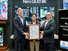 Samsung QLED TVs Certified ‘Real Quantum Dot Display’ by TÜV Rheinland Samsung QLED TVs Earn ‘Real Quantum Dot Display’ Certification From TÜV Rheinland