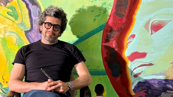 [Interview] Portals to Memory and Myth: Basim Magdy x Samsung Art TV