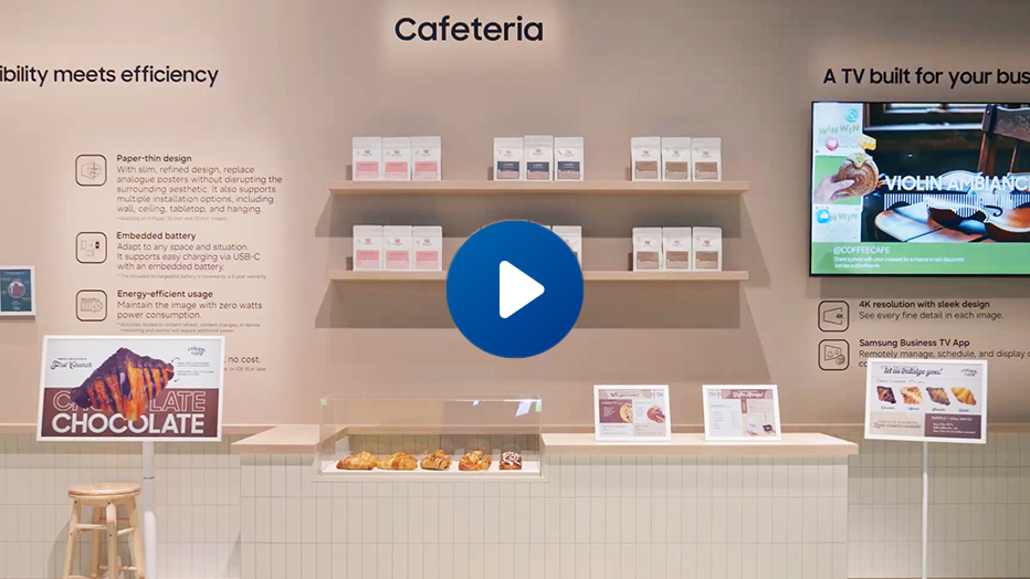 [Video] Samsung Color E-Paper: A Smarter Alternative to Traditional Posters