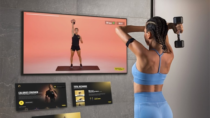 Samsung TVs To Boost Home Fitness Offering With Technogym Workouts