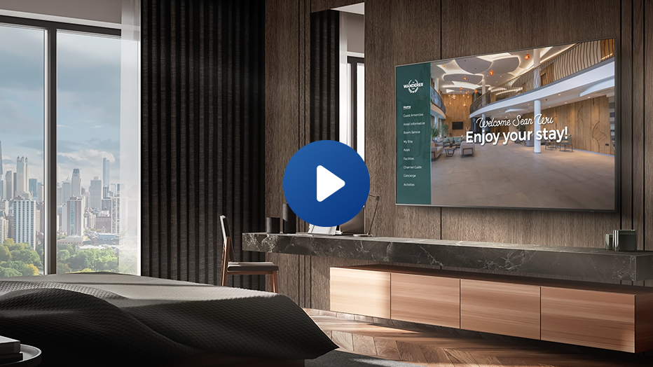 [Video] Samsung Hotel TV: Personalized In-Room Experiences Made Simple