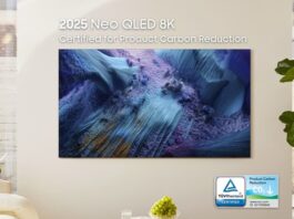 Samsung’s Neo QLED Series Achieves Carbon Certifications for Five Years Samsung Electronics Earns ‘Product Carbon Reduction’ and ‘Product Carbon Footprint’ Certifications for Neo QLED 8K and Neo QLED for Fifth Consecutive Year