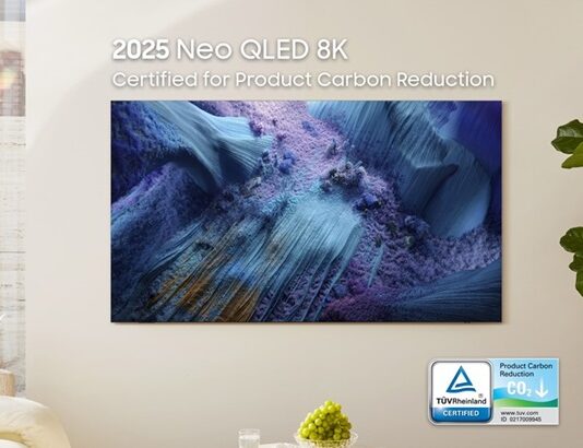 Samsung’s Neo QLED Series Achieves Carbon Certifications for Five Years Samsung Electronics Earns ‘Product Carbon Reduction’ and ‘Product Carbon Footprint’ Certifications for Neo QLED 8K and Neo QLED for Fifth Consecutive Year