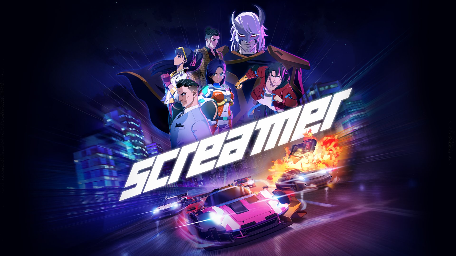 screamer key art 4a642db419a1708c9545.jpg Screamer Combines 90’s Racing and Anime Action – Here’s Five Reasons to Give It A Try - Xbox Wire