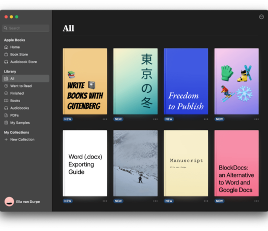 Create Books Using the Block Editor Write Books With the Block Editor