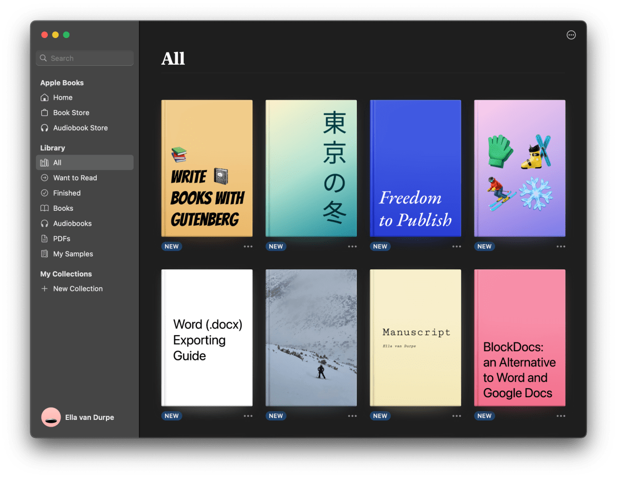 Write Books With the Block Editor