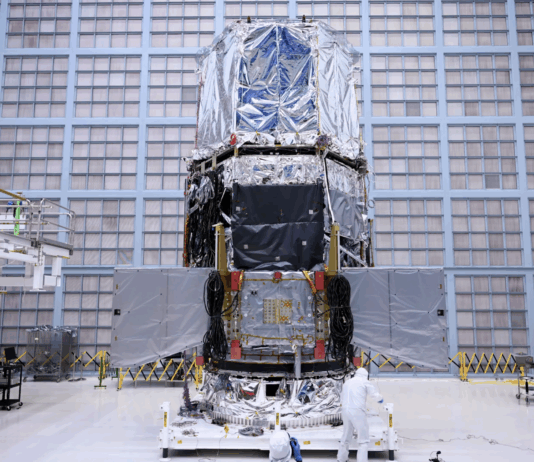 NASA Fits Crucial Sun Shield to Roman Space Telescope NASA Installs Key ‘Sunblock’ Shield on Roman Space Telescope - NASA