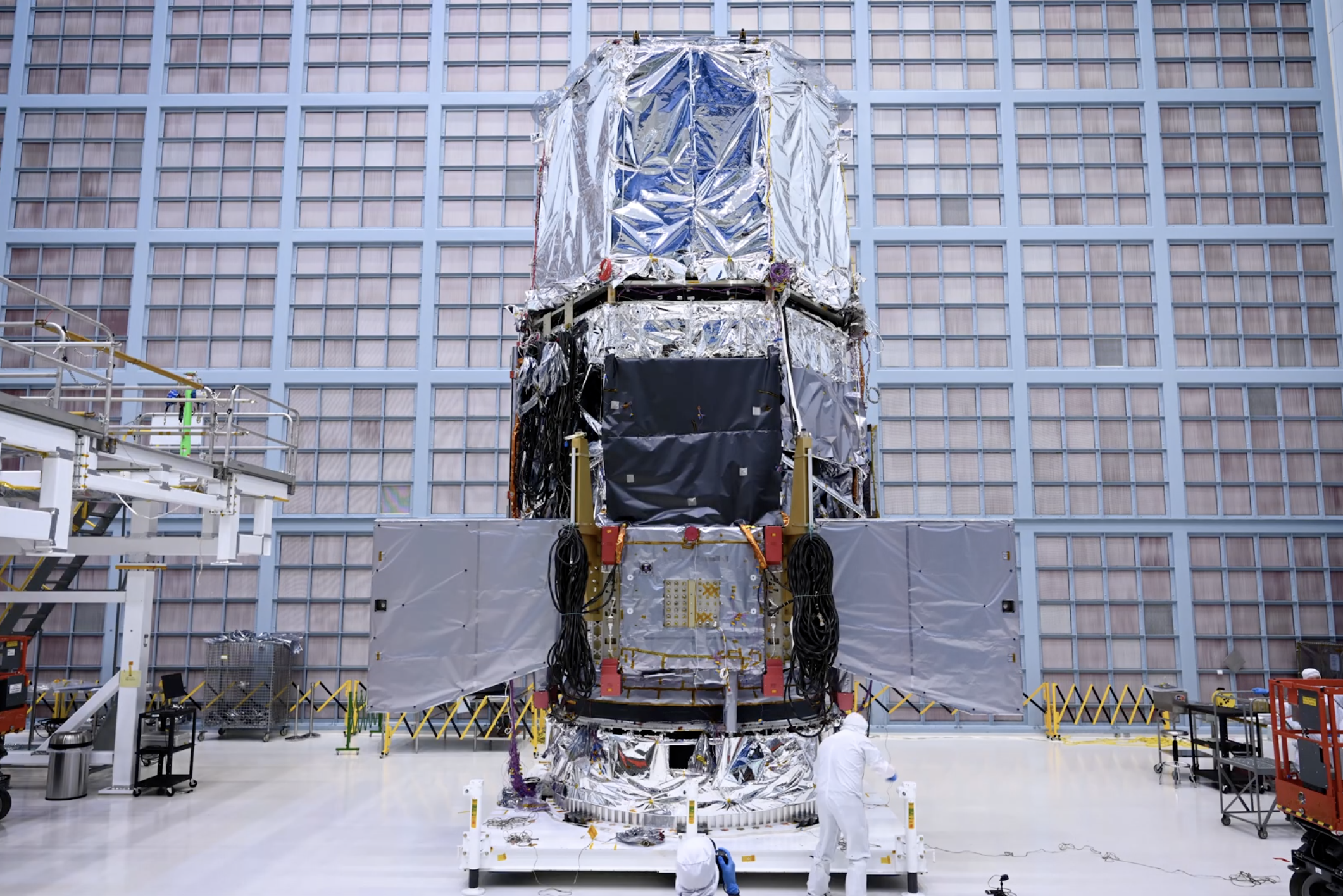 screenshot 2025 07 29 at 2 03 57 pm.png NASA Installs Key ‘Sunblock’ Shield on Roman Space Telescope - NASA